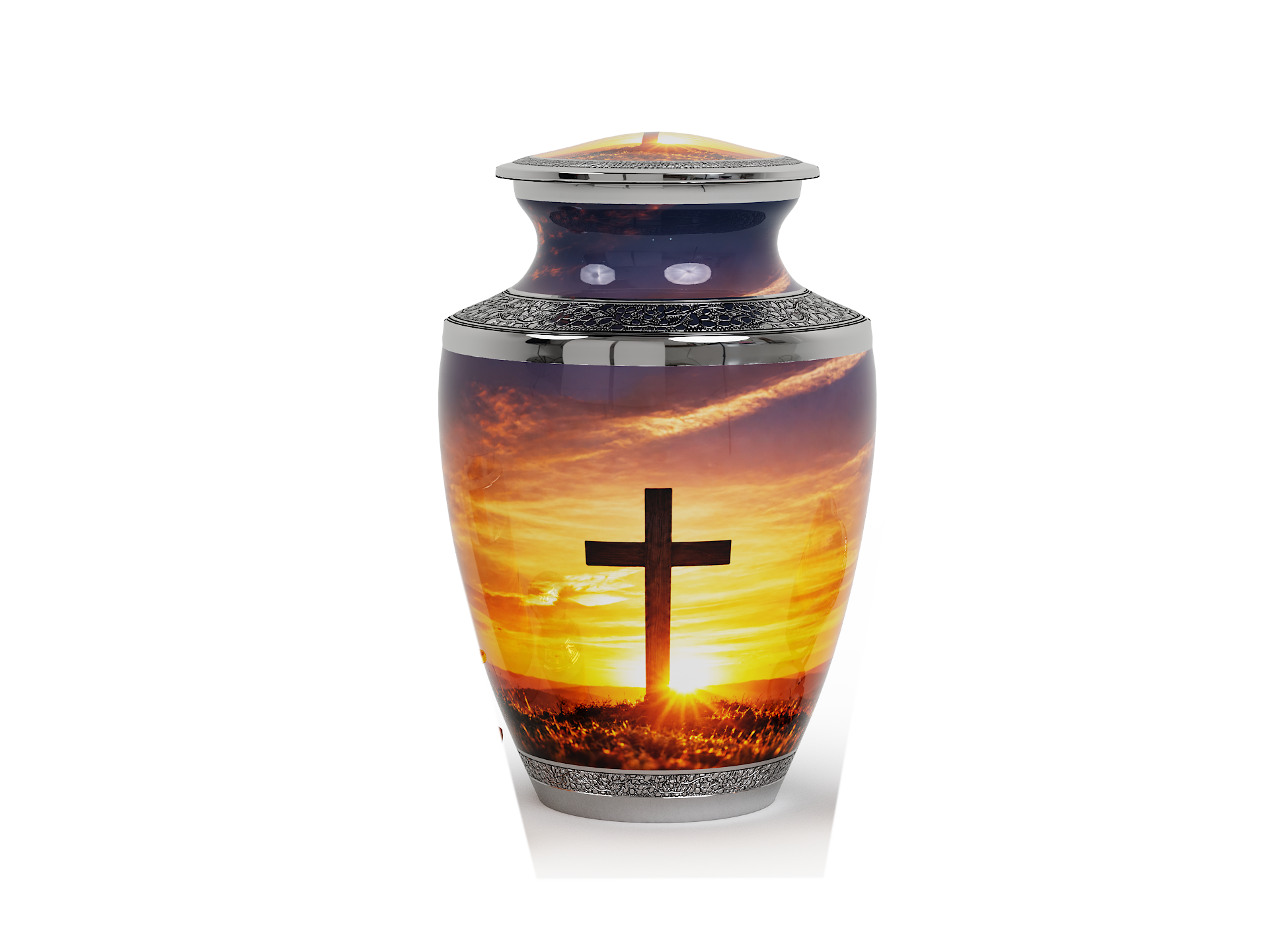 Cross Urn Set