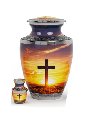 Cross Urn Set